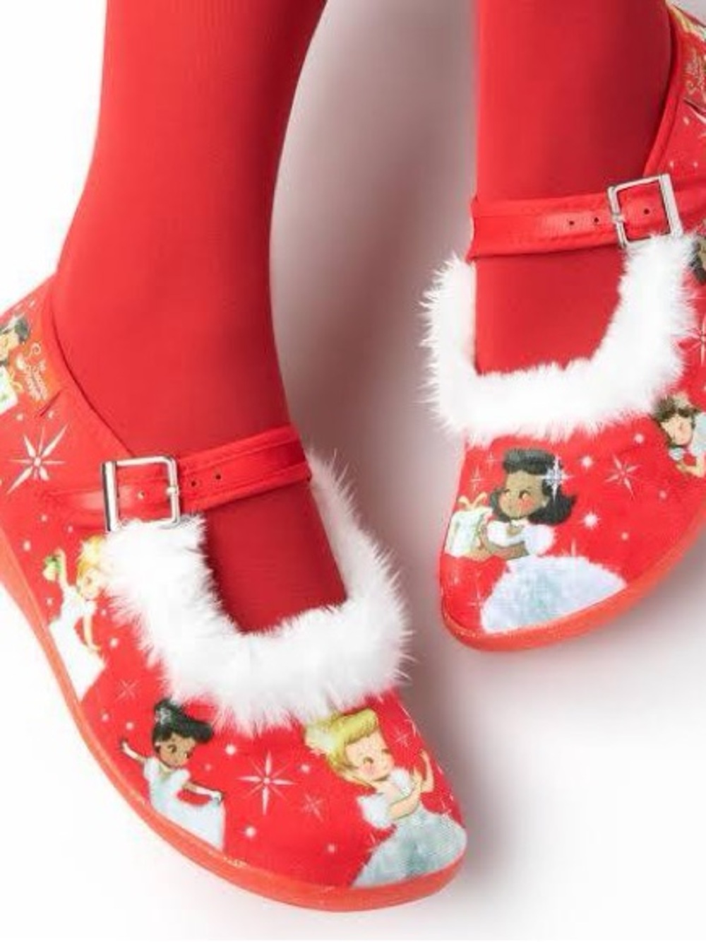 Hot Chocolate Design Chocolaticas® Warm Winter Wishes Women's Mary Jane Flat 41